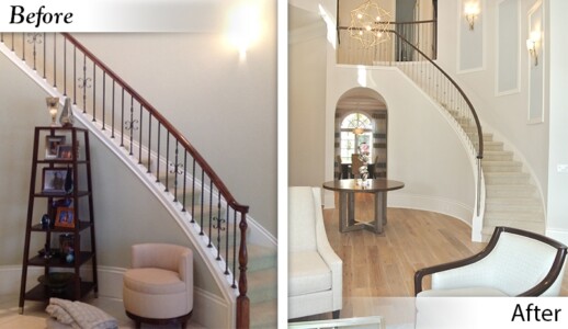 Stairs Before &amp; After